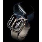 RINGKE SLIM 2-komada zaštite za APPLE WATCH 7 (45mm) CLEAR & DARK CHROME - Slika 11