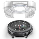 2x SPIGEN GLAS.TR ”EZ FIT” kaljena stakla za SAMSUNG GALAXY WATCH 4 CLASSIC 42mm - Slika 4