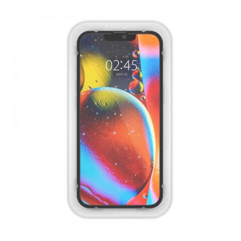 SPIGEN ALM GLASS FC kaljeno staklo za iPHONE 13 MINI - Slika 3
