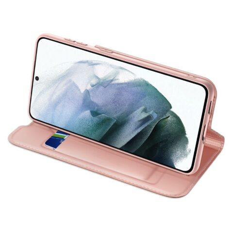 5 DUXDUCIS SKINPRO pametna torbica za GALAXY S21 FE (rose gold) - Slika 4