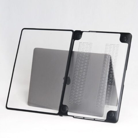 TECH-PROTECT HARDSHELL PRO zaštita za MACBOOK PRO 14 2021-2022 (CLEAR/BLACK) - Slika 5