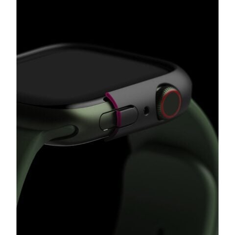 RINGKE SLIM 2-komada zaštite za APPLE WATCH 7 (45mm) CLEAR & MATTE BLACK - Slika 8