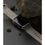 RINGKE SLIM 2-komada zaštite za APPLE WATCH 7 (45mm) CLEAR & DARK CHROME - Slika 8