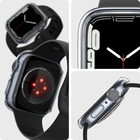 SPIGEN THIN FIT zaštita za APPLE WATCH 7 (45mm) (CRYSTAL CLEAR) - Slika 5