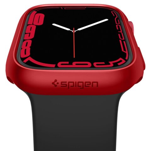 7 SPIGEN THIN FIT zaštita za APPLE WATCH 7 (45mm) (RED) - Slika 14