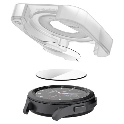 2x SPIGEN GLAS.TR ”EZ FIT” kaljena stakla za SAMSUNG GALAXY WATCH 4 CLASSIC 42mm - Slika 8