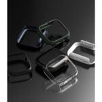 RINGKE SLIM 2-komada zaštite za APPLE WATCH 7 (45mm) CLEAR & MATTE BLACK - Slika 9