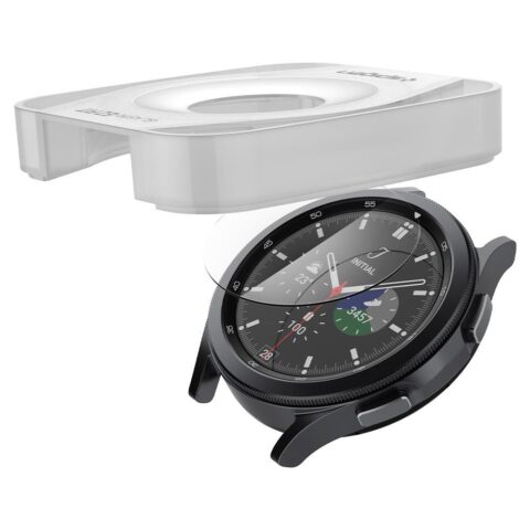 2x SPIGEN GLAS.TR ”EZ FIT” kaljena stakla za SAMSUNG GALAXY WATCH 4 CLASSIC 42mm - Slika 9