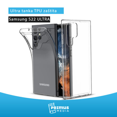 01 TPU ULTRA TANKA zaštita za Samsung Galaxy S22 ULTRA - Slika 1
