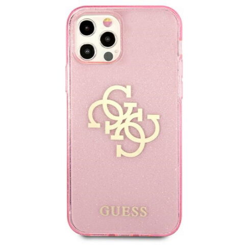 Guess zaštita za iPhone 12 Pro Max GUHCP12LPCUGL4GPI 4G 3D Pattern (PINK) - Slika 4