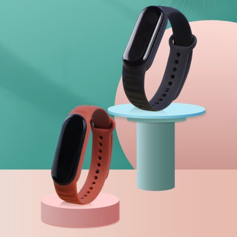 2 ICONBAND narukvica za XIAOMI MI SMART BAND 5 / 6 (smeđa) - Slika 3