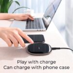 JOYROOM JR-A23 SQUARE brzi univerzalni bežični punjač 15W (bijeli) - Slika 4