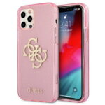 Guess zaštita za iPhone 12 Pro Max GUHCP12LPCUGL4GPI 4G 3D Pattern (PINK) - Slika 2