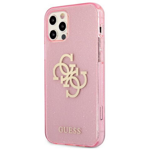 Guess zaštita za iPhone 12 Pro Max GUHCP12LPCUGL4GPI 4G 3D Pattern (PINK) - Slika 3