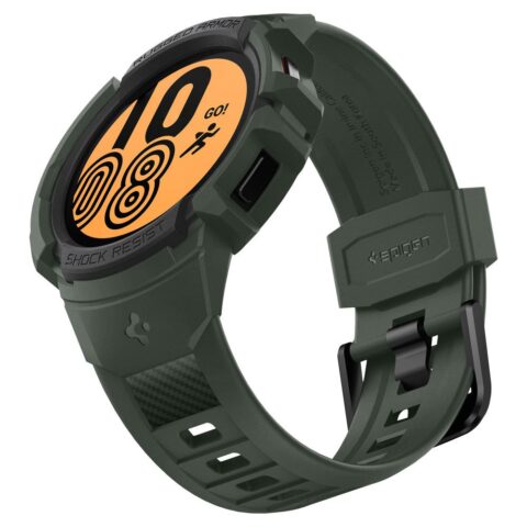 SPIGEN RUGGED ARMOR ”PRO” narukvica/zaštita za GALAXY WATCH 4 44mm (MILITARY GREEN) - Slika 6