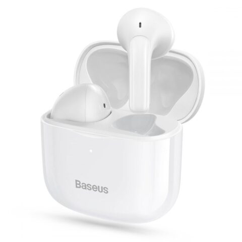 11 Bežične univerzalne slušalice BASEUS E3 TWS WIRELESS (bijele) - Slika 1