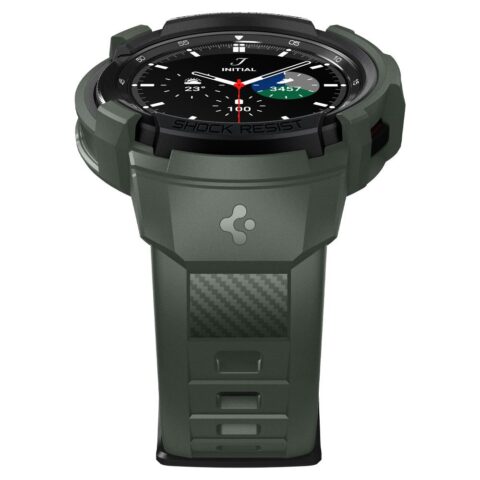 SPIGEN RUGGED ARMOR ”PRO” narukvica/zaštita za GALAXY WATCH 4 CLASSIC 46mm (MILITARY GREEN) - Slika 5