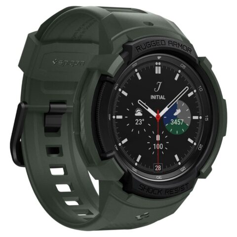 SPIGEN RUGGED ARMOR ”PRO” narukvica/zaštita za GALAXY WATCH 4 CLASSIC 46mm (MILITARY GREEN) - Slika 6