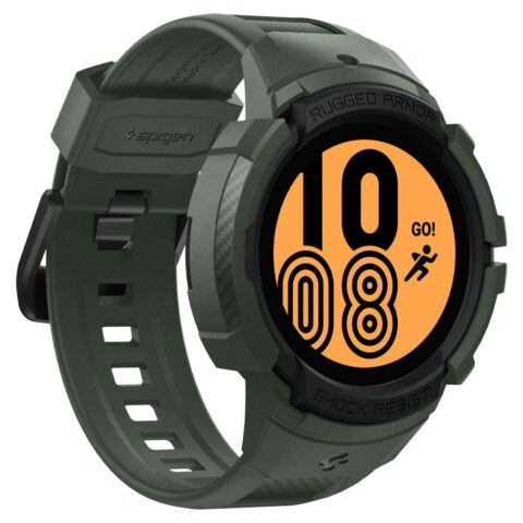 SPIGEN RUGGED ARMOR ”PRO” narukvica/zaštita za GALAXY WATCH 4 44mm (MILITARY GREEN) - Slika 11
