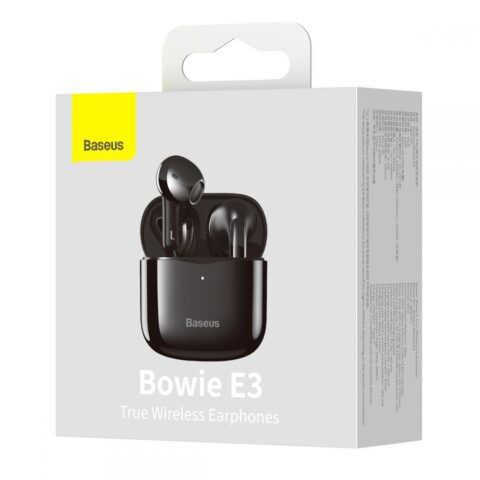 8 Bežične univerzalne slušalice BASEUS E3 TWS WIRELESS (crne) - Slika 8