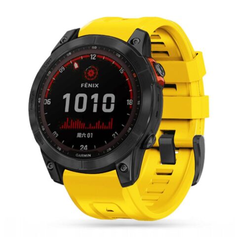 1 TECH-PROTECT ICONBAND narukvica GARMIN FENIX 3 / 5X / 3HR / 5X PLUS / 6X / 6X PRO / 7X žuta - Slika 1
