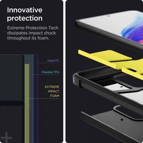 SPIGEN TOUGH ARMOR za Samsung GALAXY A53 5G (crni) - Slika 7