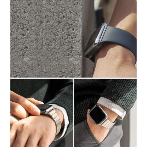 5 RINGKE BEZEL STYLING zaštita za APPLE WATCH 7 (45mm) crna - Slika 9
