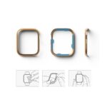 RINGKE BEZEL STYLING zaštita za APPLE WATCH 7 (45mm) rose gold - Slika 5