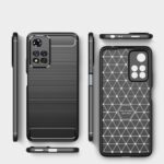 TECH-PROTECT TPUCARBON crna maskica za XIAOMI REDMI NOTE 11 PRO+ PLUS 5G - Slika 13