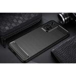 TECH-PROTECT TPUCARBON crna maskica za XIAOMI REDMI NOTE 11 PRO+ PLUS 5G - Slika 7