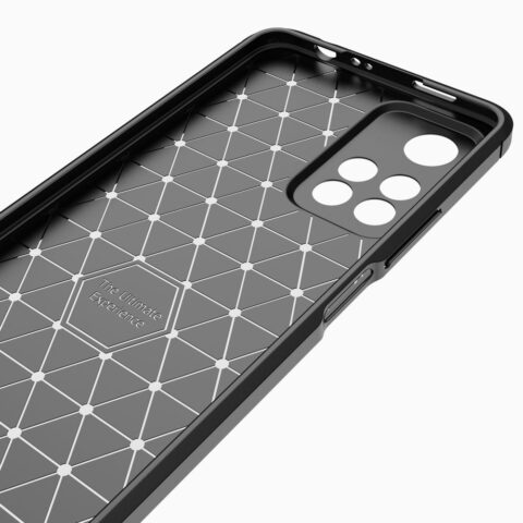 6 TECH-PROTECT TPUCARBON crna maskica za XIAOMI REDMI NOTE 11 PRO+ PLUS 5G - Slika 9
