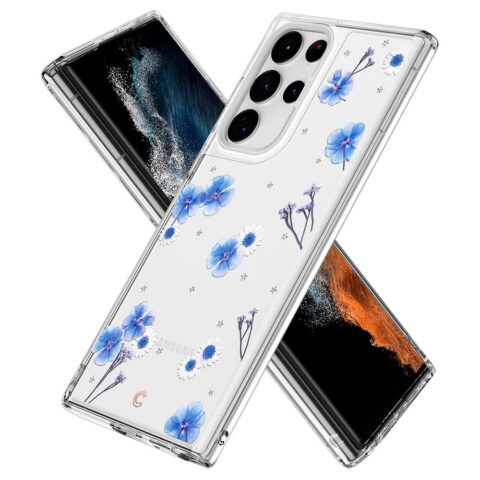 6 SPIGEN CYRILL CECILE zaštita za Samsung GALAXY S22 ULTRA (BLUE SPRING) - Slika 7