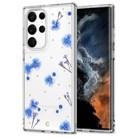 8 SPIGEN CYRILL CECILE zaštita za Samsung GALAXY S22 ULTRA (BLUE SPRING) - Slika 1