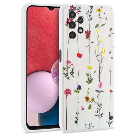 1 TECH-PROTECT MOOD zaštita za Samsung GALAXY A13 4G / LTE (GARDEN WHITE) - Slika 1