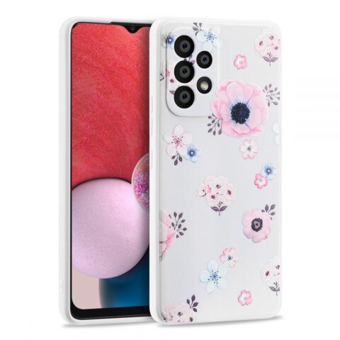 1 TECH-PROTECT MOOD zaštita za Samsung GALAXY A13 4G / LTE (BLOOM WHITE) - Slika 1
