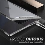 SUPCASE UNICORN BEETLE PRO ekstremno kućište za MACBOOK PRO 16 M1 / M2 / M3 2021-2023 (prozirna) - Slika 6