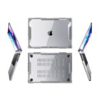 SUPCASE UNICORN BEETLE PRO ekstremno kućište za MACBOOK PRO 16 M1 / M2 / M3 2021-2023 (prozirna) - Slika 9