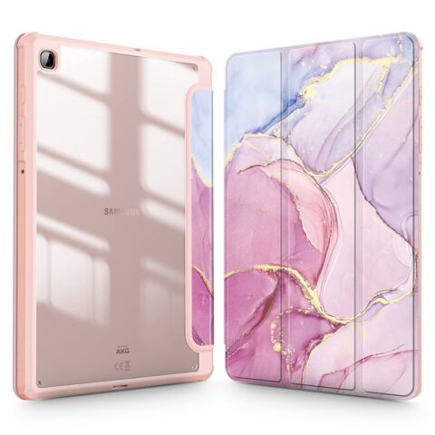 TECH-PROTECT SMARTCASE HYBRID zaštita za Samsung GALAXY TAB S6 LITE 10.4 2020 / 2022 (MARBLE) - Slika 1