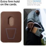 SPIGEN VALENTINUS MAGSAFE držač kartica/dokumenata UNIVERZALNI (BROWN) - Slika 14
