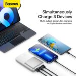 BASEUS PPBD2 BIPOW PRO 22.5W DIGITAL DISPLAY prijenosna baterija 20.000mAh (bijela) - Slika 15