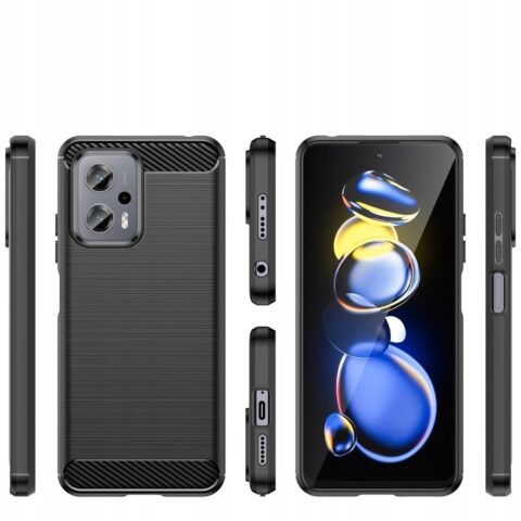TECH-PROTECT TPUCARBON crna maskica za XIAOMI POCO X4 GT - Slika 7