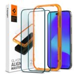 SPIGEN ALM GLASS FC 2X kaljena stakla za iPHONE 14 PRO