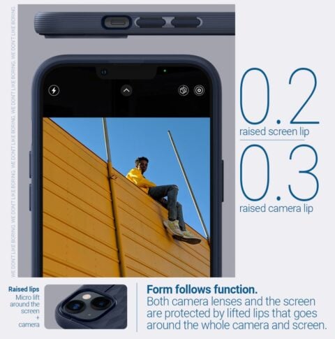 CASEOLOGY PARALLAX MAG MAGSAFE zaštita za iPHONE 14 PLUS (MIDNIGHT BLUE) - Slika 12