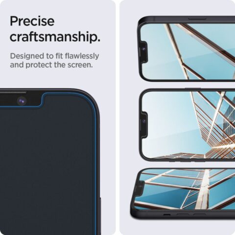 SPIGEN GLAS.TR ”EZ FIT” 2 komada za iPHONE 13 / 13 PRO / 14 - Slika 5