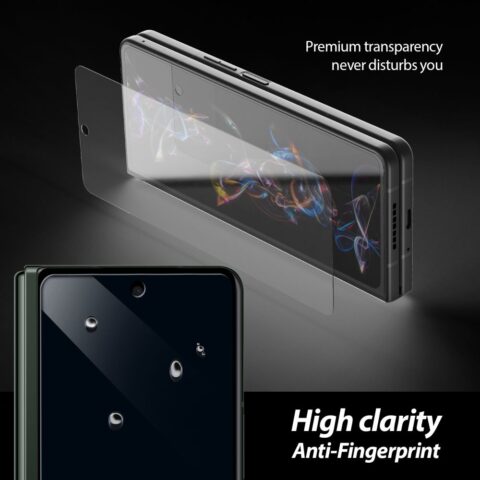 5 2 KOMADA original WHITESTONE DOME GLASS komplet sa UV lampom za GALAXY Z FOLD 4 - Slika 6