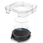 2x SPIGEN GLAS.TR ”EZ FIT” kaljena stakla za SAMSUNG GALAXY WATCH 5 PRO (45 mm) - Slika 4