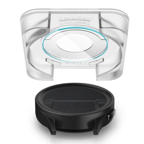 4 2x SPIGEN GLAS.TR ”EZ FIT” kaljena stakla za SAMSUNG GALAXY WATCH 5 PRO (45 mm) - Slika 5