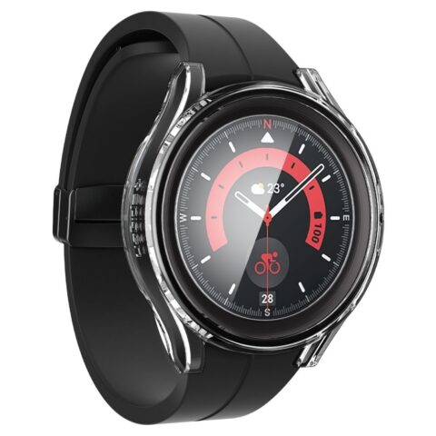 SPIGEN THIN FIT & TEMPERED GLASS komplet za Samsung GALAXY WATCH 5 PRO (45 mm) - Slika 7