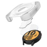 2x SPIGEN GLAS.TR ”EZ FIT” kaljena stakla za SAMSUNG GALAXY WATCH 4 / 5 (44 mm) - Slika 7