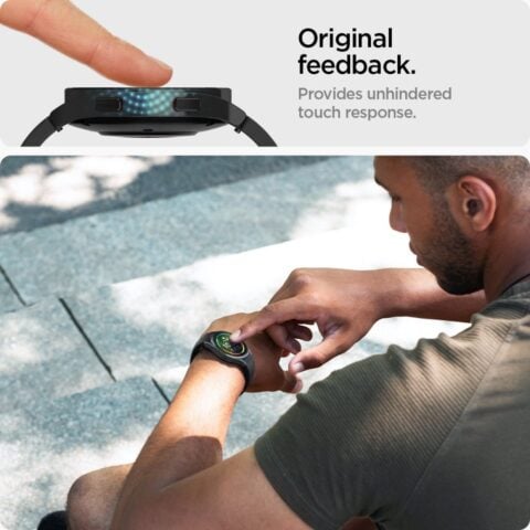 7 2x SPIGEN GLAS.TR ”EZ FIT” kaljena stakla za SAMSUNG GALAXY WATCH 5 PRO (45 mm) - Slika 8